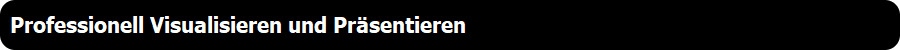 Professionell Visualisieren und Pr�sentieren
