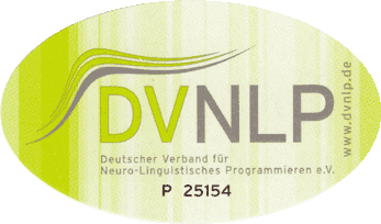 Siegel 25154 - NLP-Practitioner nach den pr�fungen des Deutschen Verbands f�r Neuro-Linguistisches Programmieren e. V.